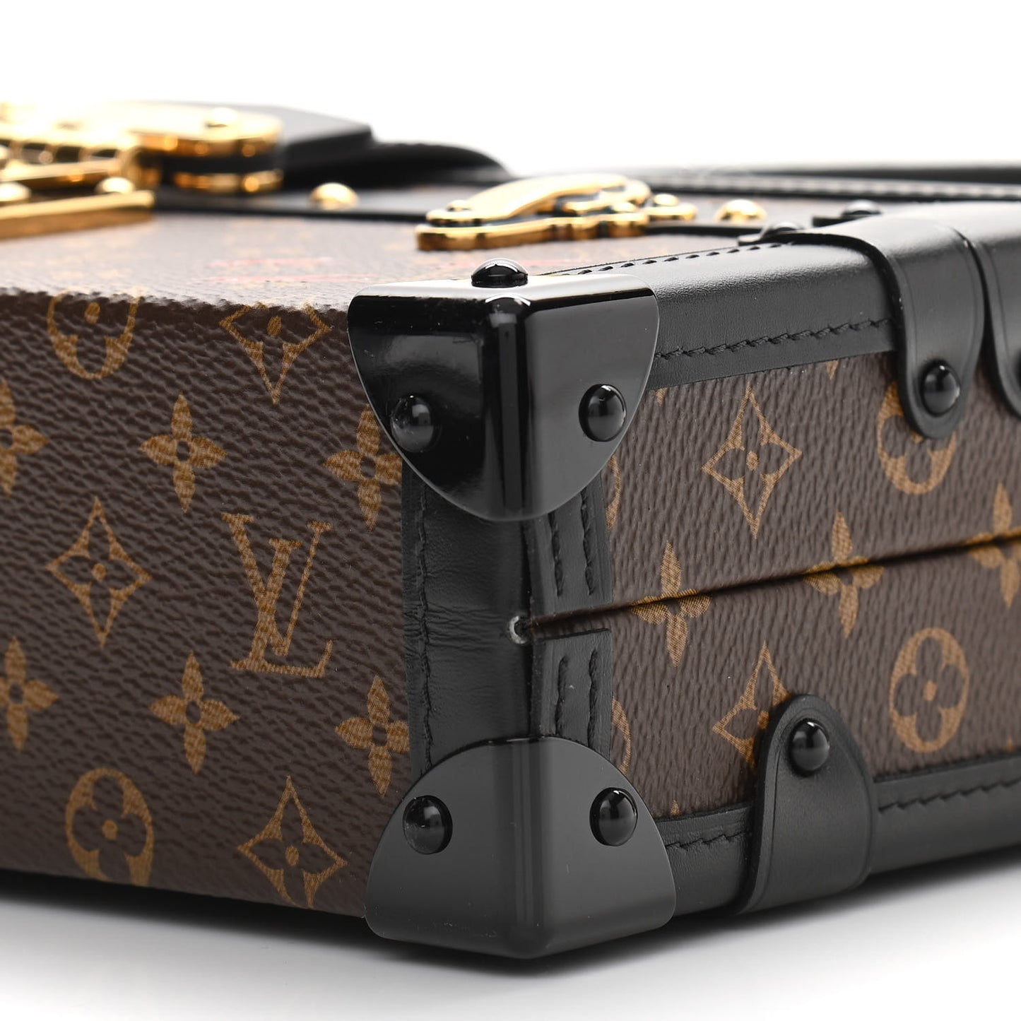 Monogram Petite Malle East West Black