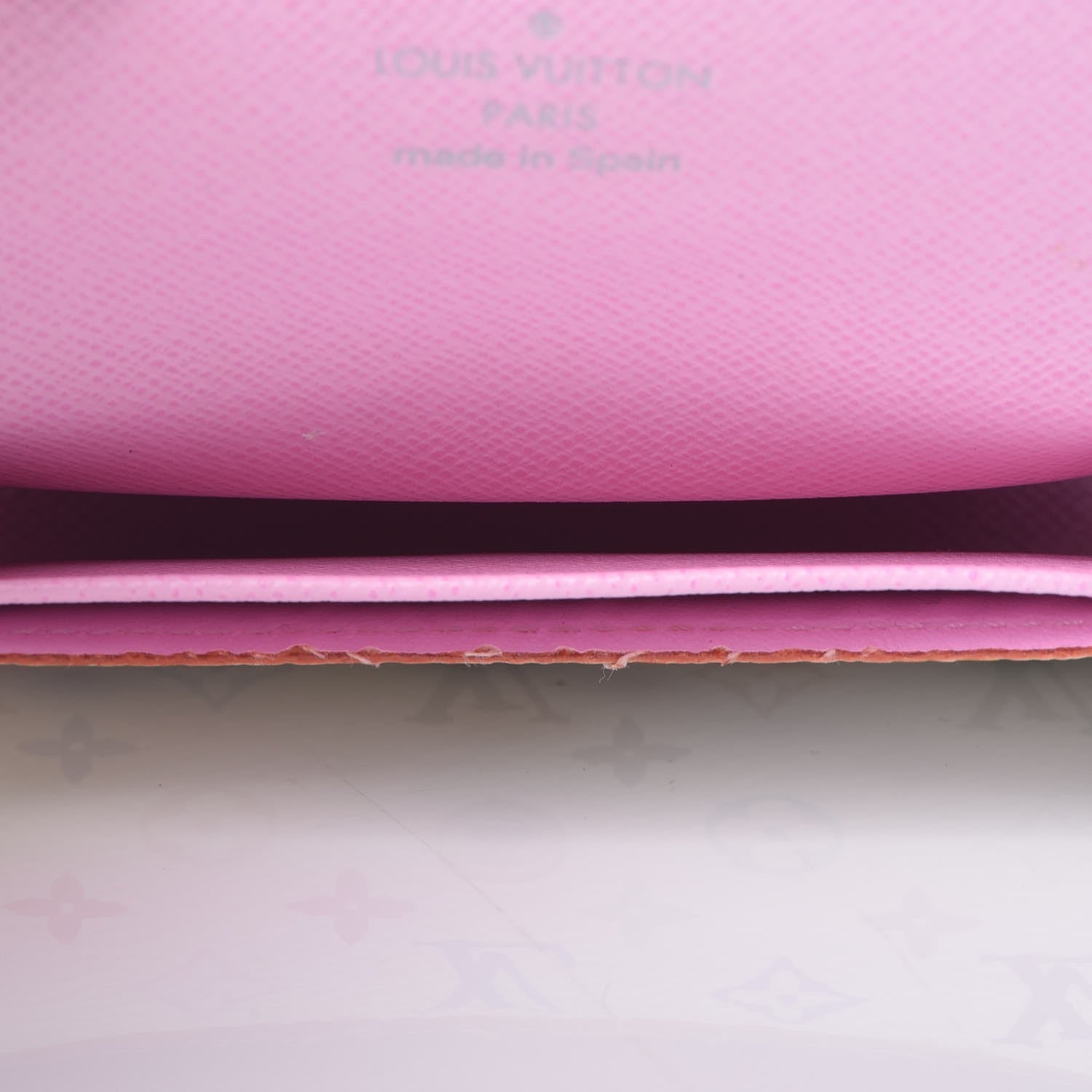 Louis Vuitton Monogram Multicolor Business Card Holder White Litchi 5 of 12