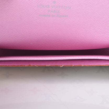 Louis Vuitton Monogram Multicolor Business Card Holder White Litchi 5 of 12