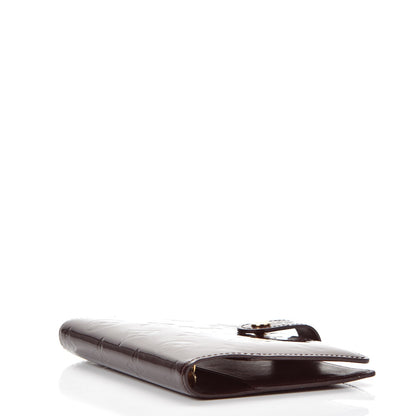 Louis Vuitton Vernis Small Ring Agenda Cover Amarante 4 of 8