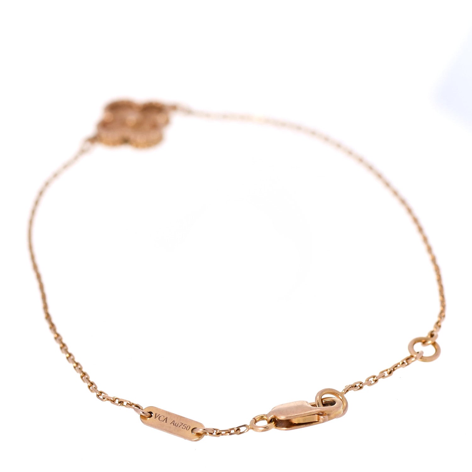 Van Cleef & Arpels 18K Rose Gold Sweet Alhambra Bracelet 3 of 5