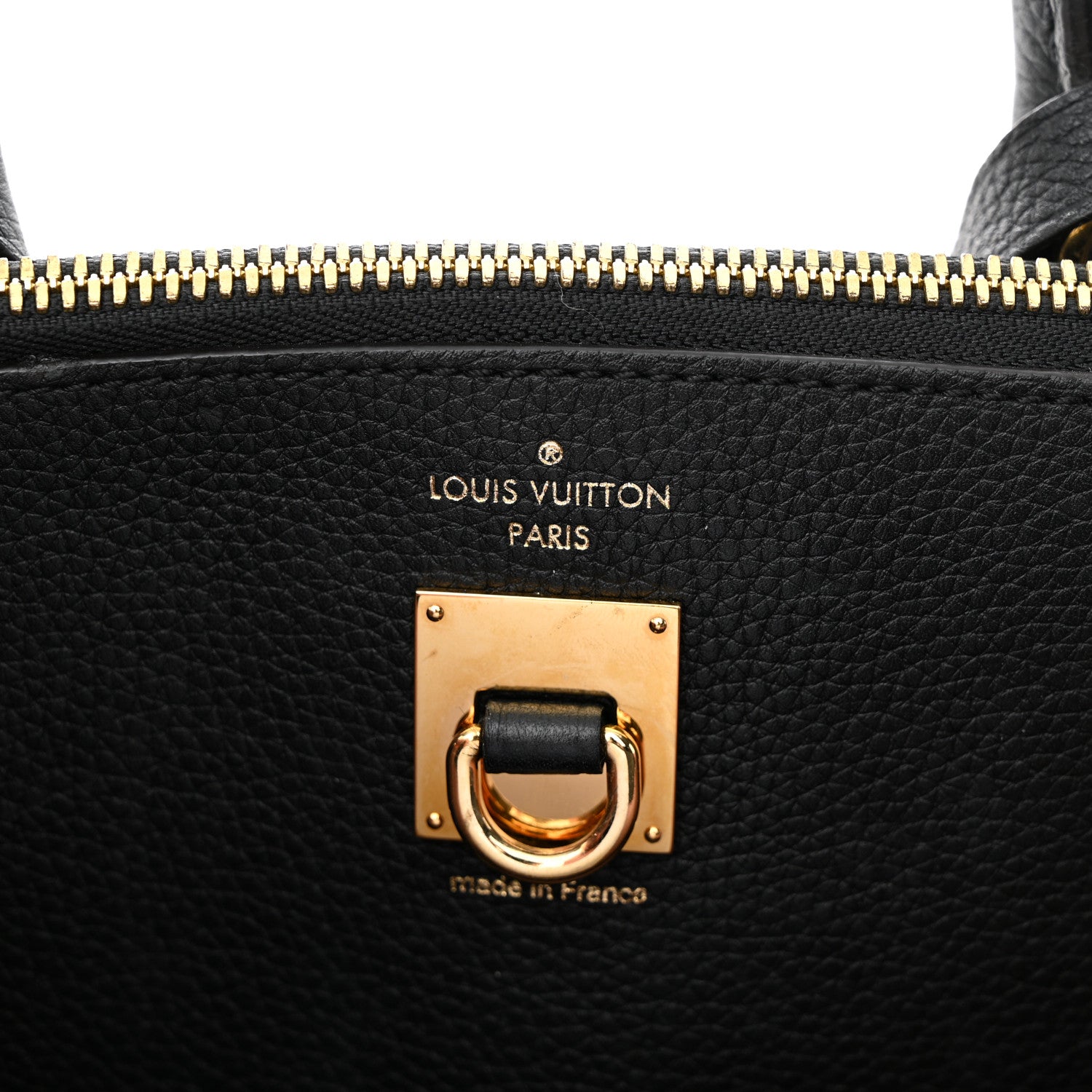 Louis Vuitton Calfskin City Steamer MM Magnolia Black 6 of 14
