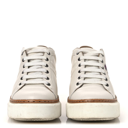 Hermes Calfskin Pegase Pop Polo Sneakers 38 Multicolor White 3 of 13