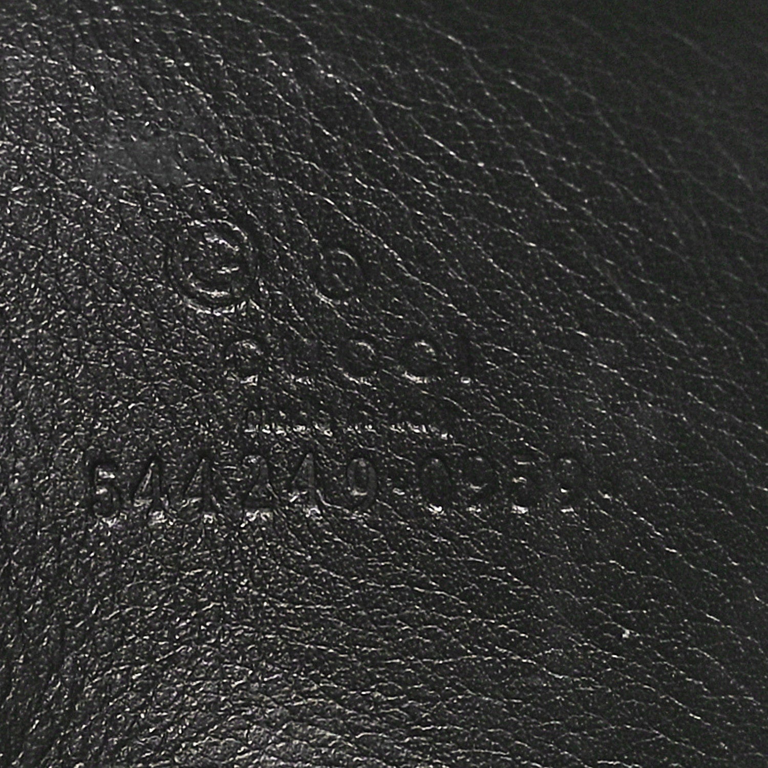 Gucci Microguccissima Zip Around Card Case Black 6 of 10