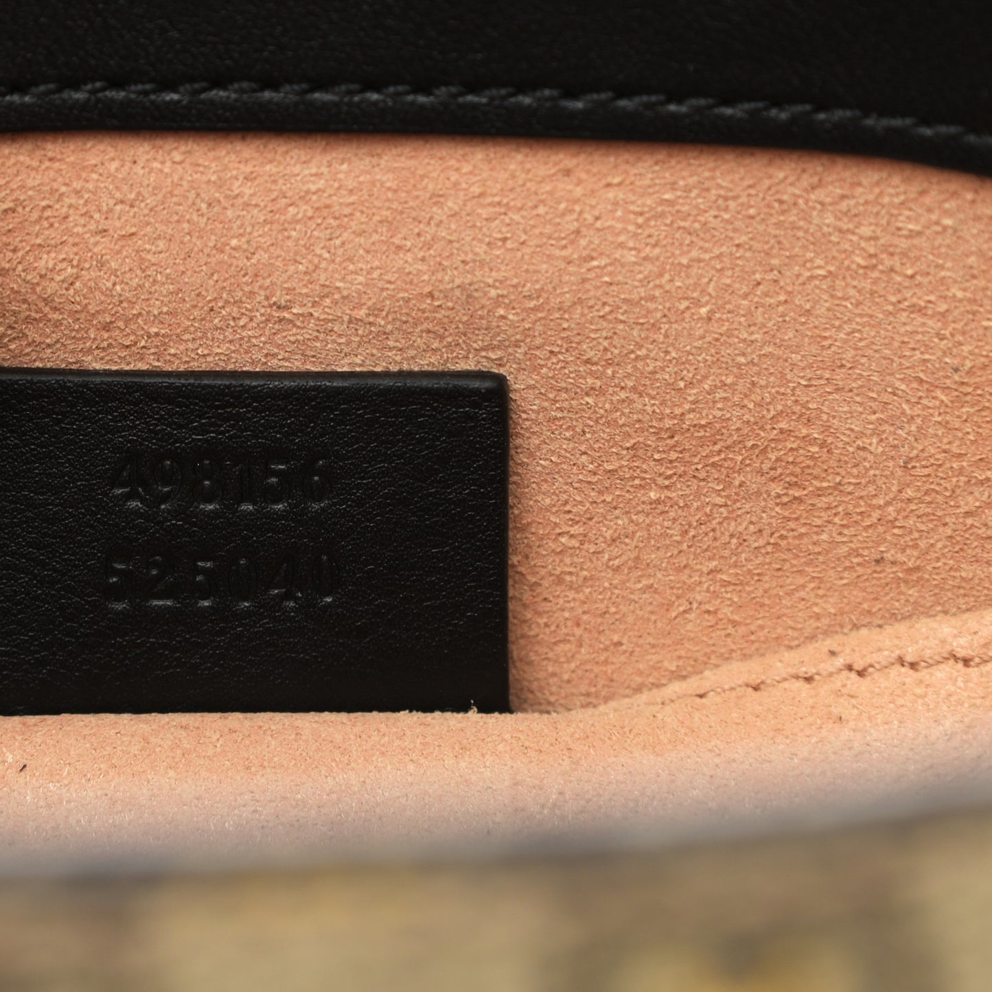 GG Supreme Monogram Bees Small Padlock Tote Beige Oro Black