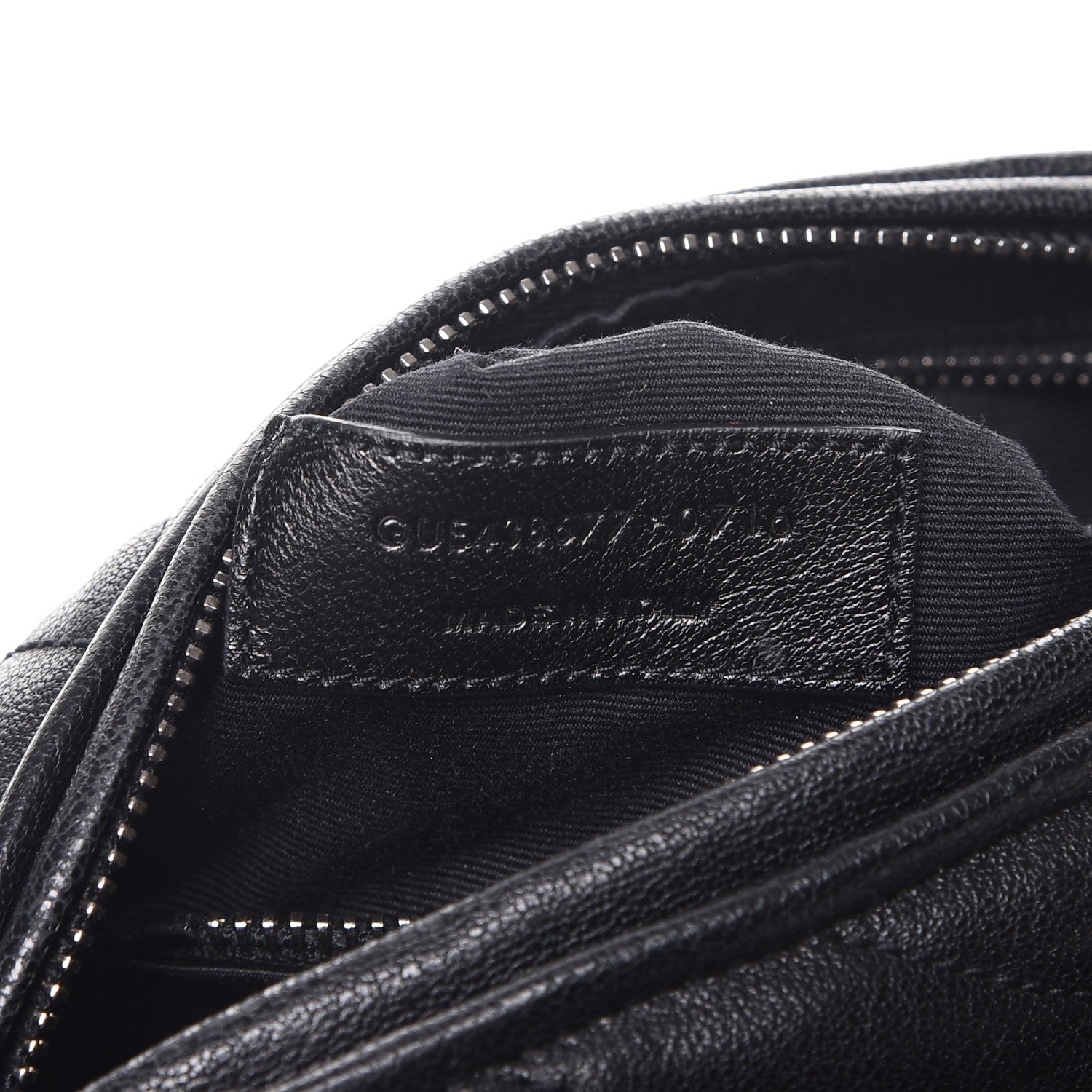 Saint Laurent Lambskin Matelasse Monogram East West Rider Bag Black 7 of 7