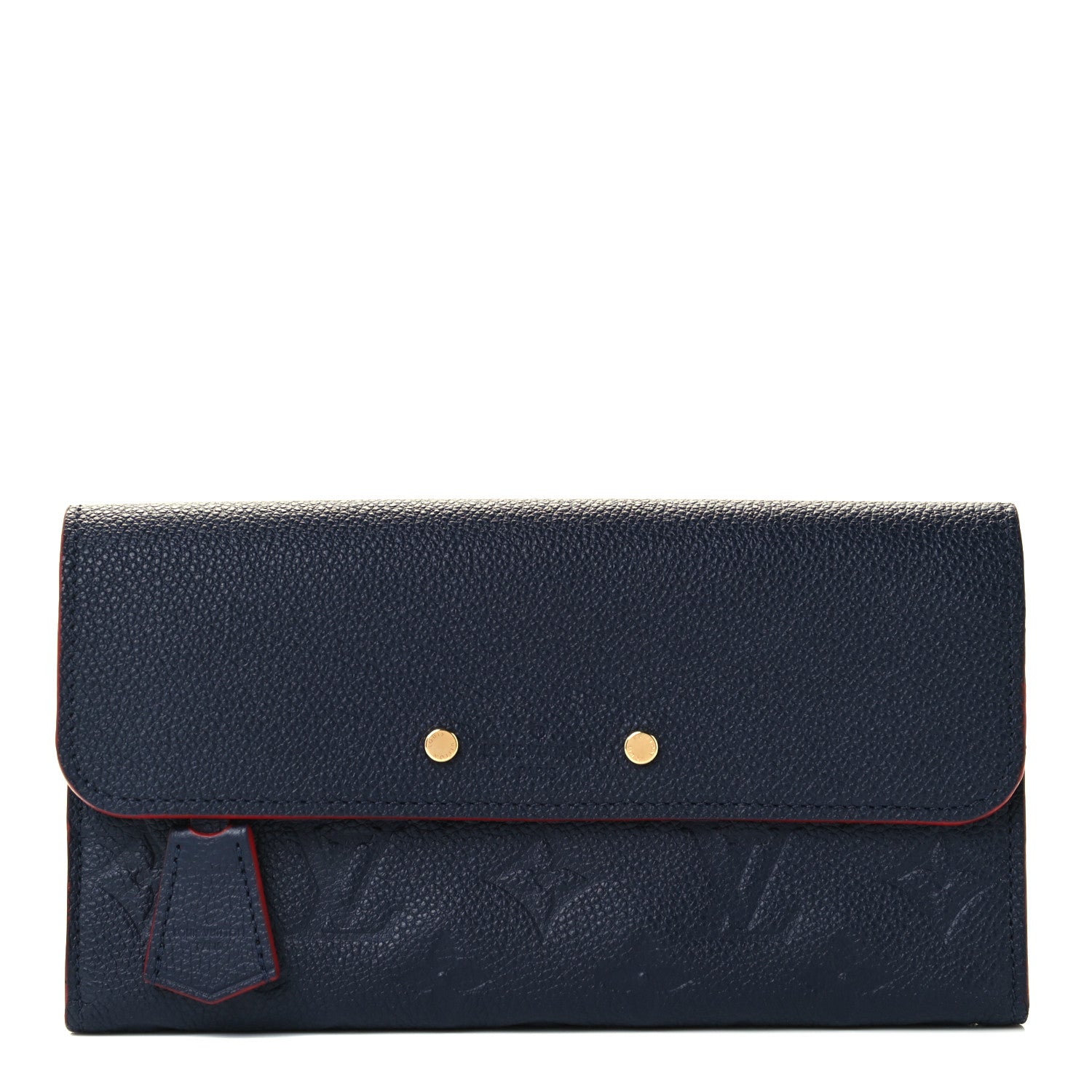 Louis Vuitton Empreinte Pont-Neuf Wallet Marine Rouge 1 of 10