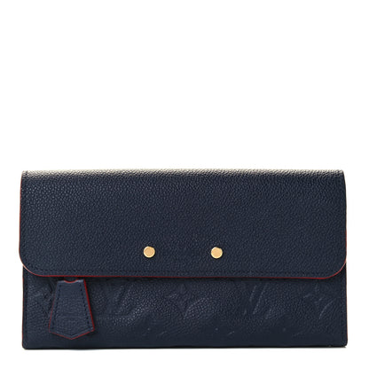 Louis Vuitton Empreinte Pont-Neuf Wallet Marine Rouge 1 of 10