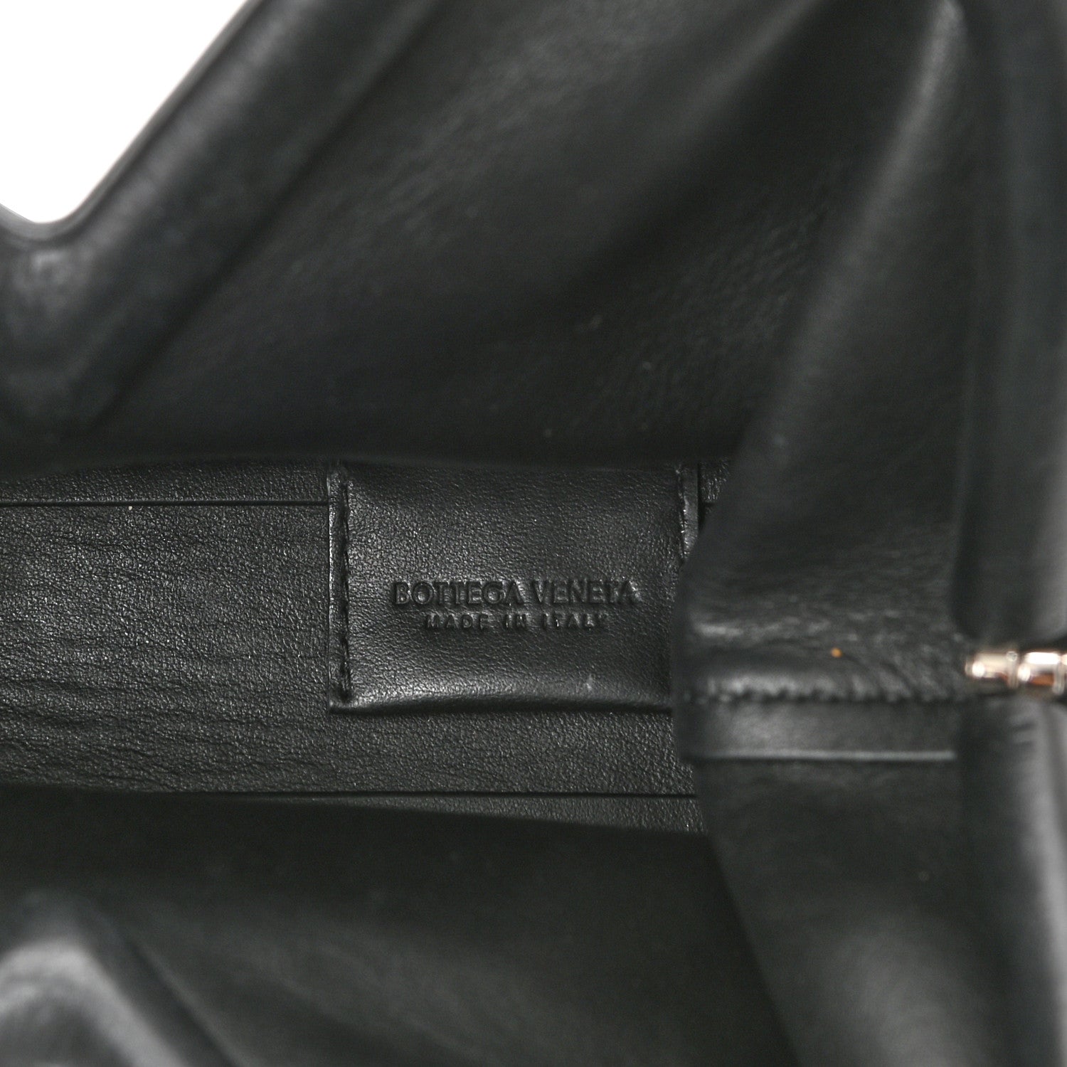 Bottega Veneta Calfskin Small The Point Triangle Bag Black 6 of 7