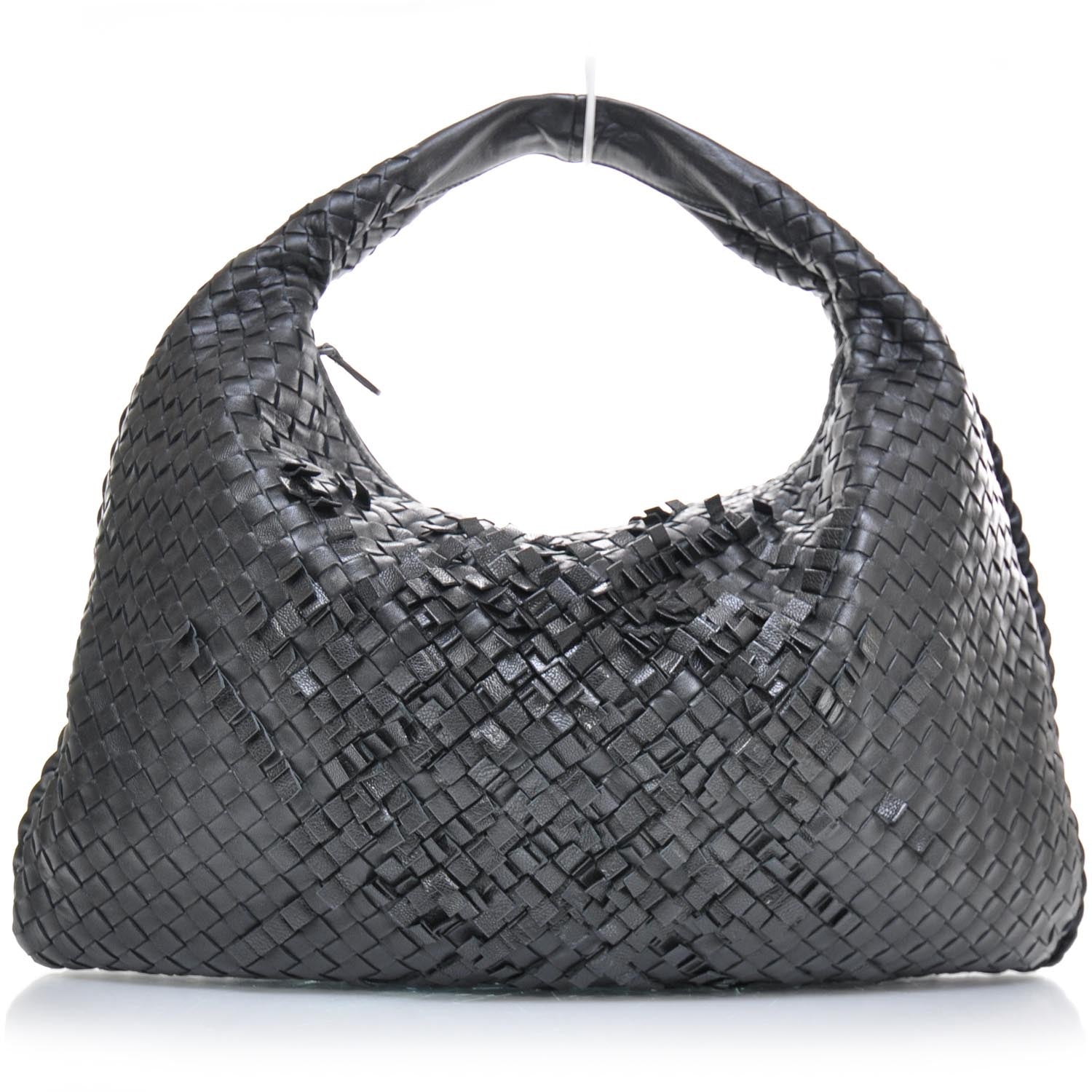 Bottega Veneta Nappa Intrecciato Large Veneta Plisse Nero 1 of 10