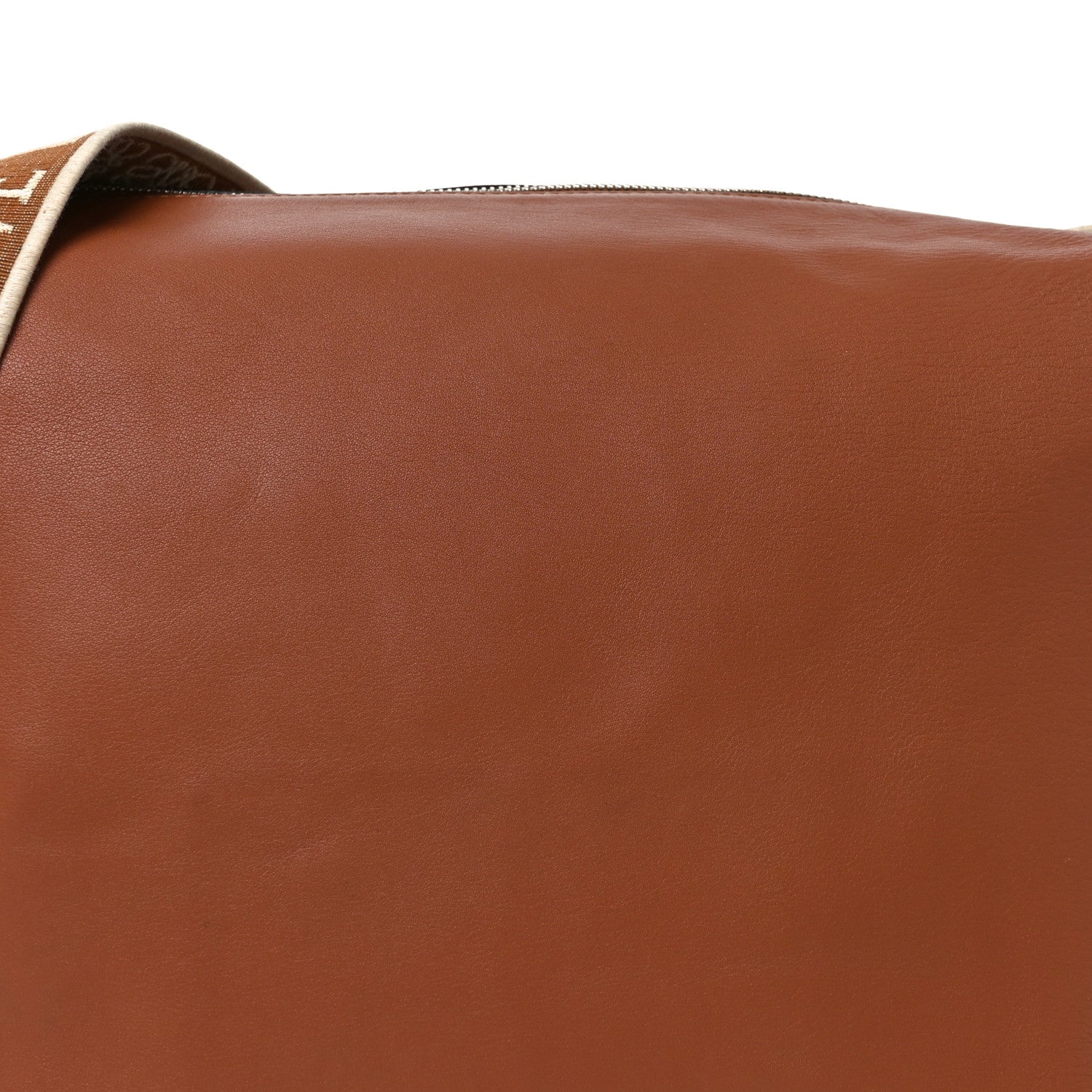 Loewe Supple Smooth Calfskin Jacquard Cubi Crossbody Bag Tan 7 of 11