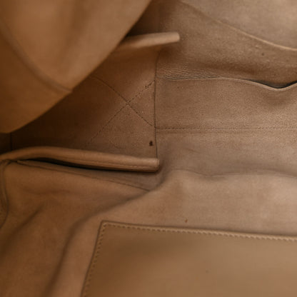 Celine Lambskin Horizontal Cabas Beige 12 of 17