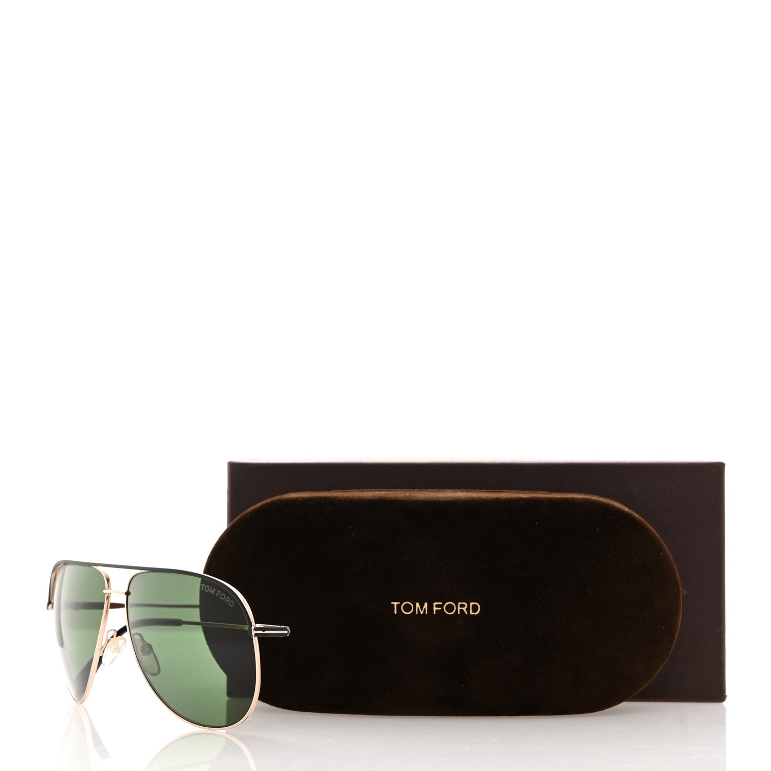 Tom Ford Aviator Erin Sunglasses TF466 Gold 1543577 – FASHIONPHILE