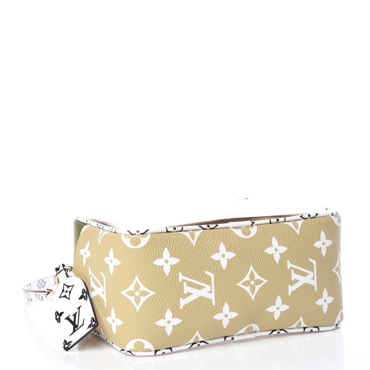 Monogram Giant Beach Pouch Kaki