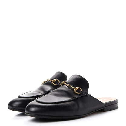 Gucci Calfskin Womens Princetown Slippers 39 Black 3 of 11