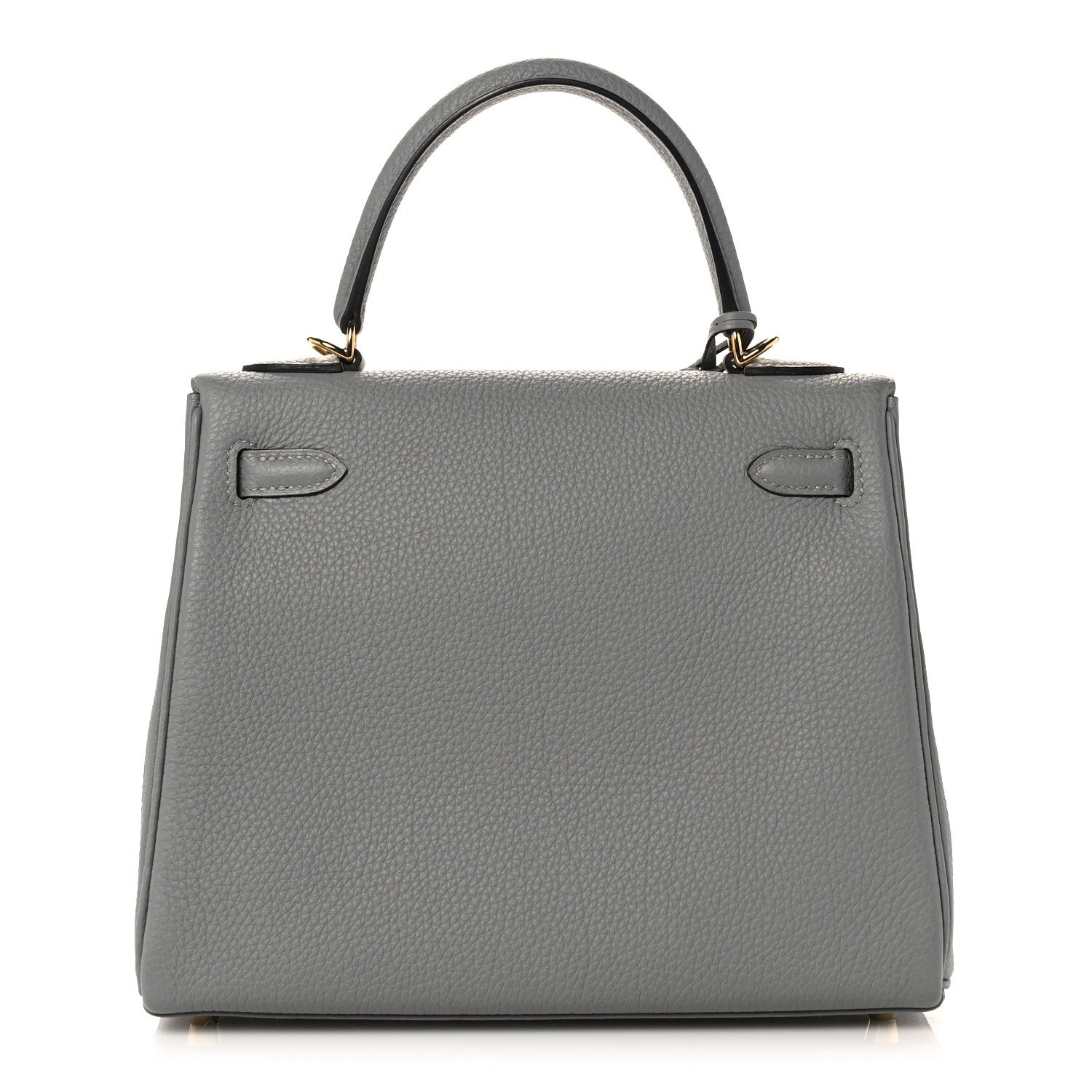 Hermes Togo Kelly Retourne 25 Gris Mouette 4 of 38