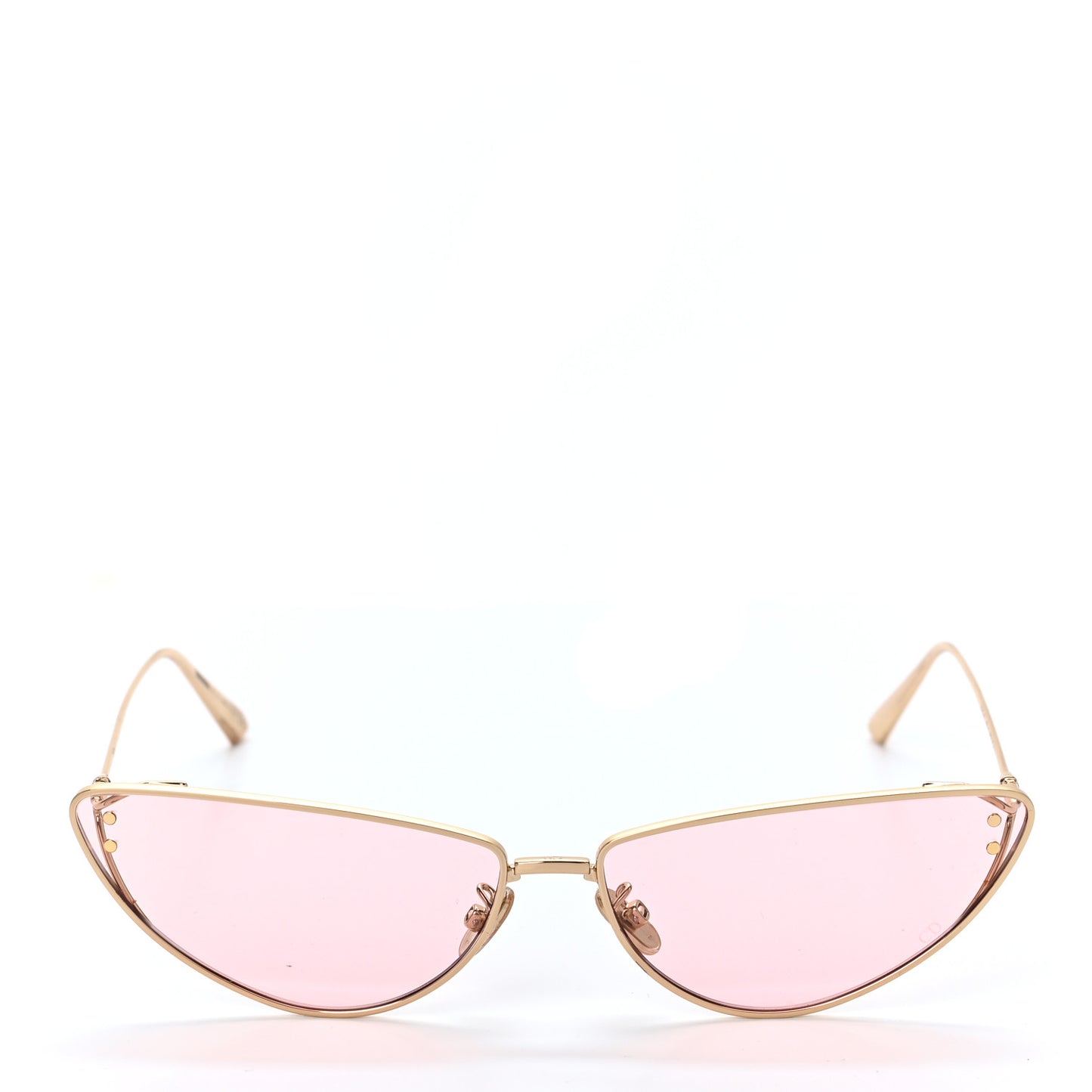 Cat Eye Miss Dior B1U Sunglasses Pink Gold