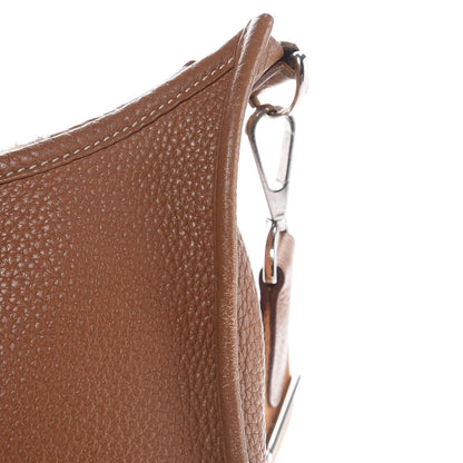 Hermes Taurillon Clemence Evelyne III GM Gold 11 of 16