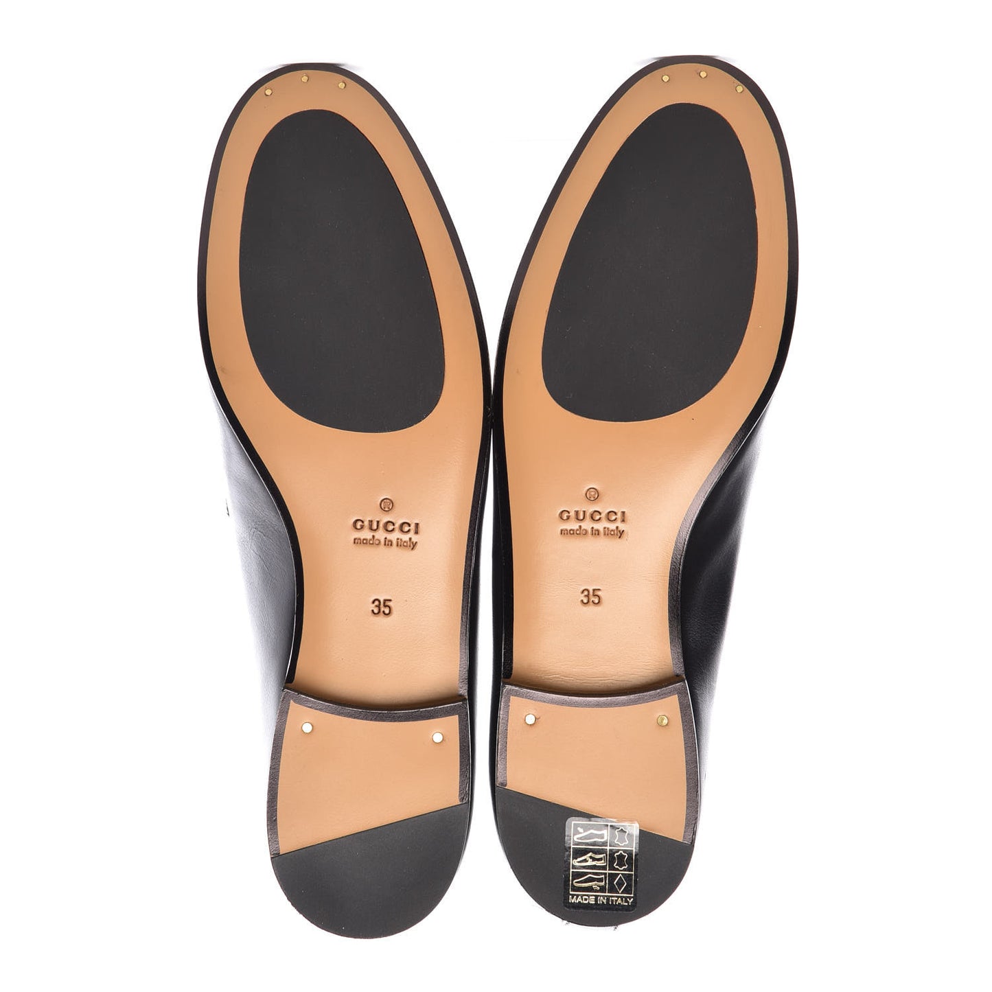 Calfskin Womens Jordaan Loafers 35 Black
