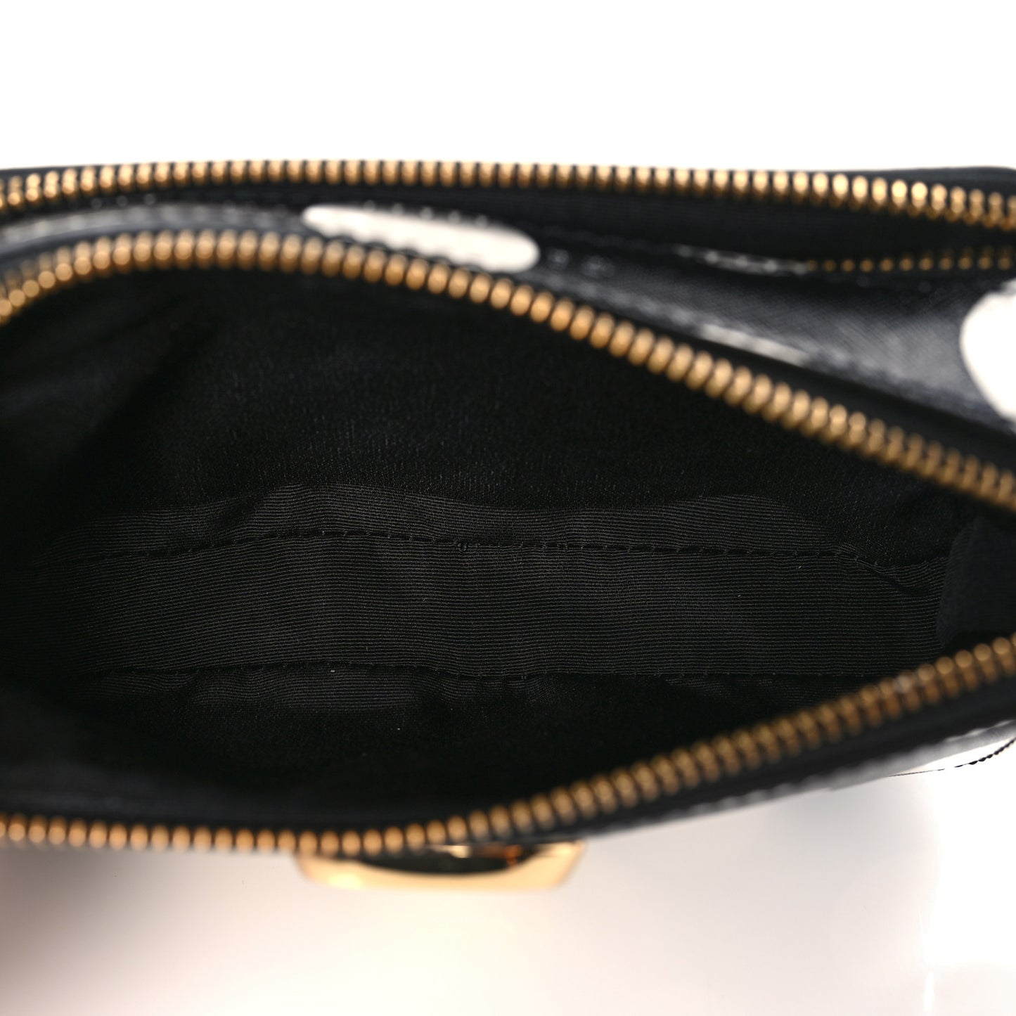 Saffiano The Dot Snapshot Camera Bag Black White