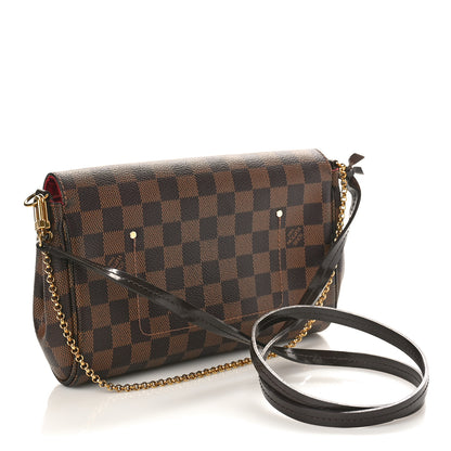 Louis Vuitton Damier Ebene Favorite MM 2 of 8