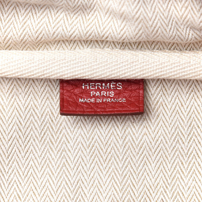 Hermes Taurillon Clemence Victoria II 35 Rouge Garance 6 of 10