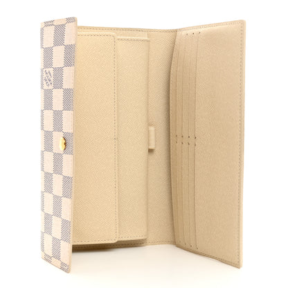 Louis Vuitton Damier Azur Porte Tresor International Wallet 5 of 8