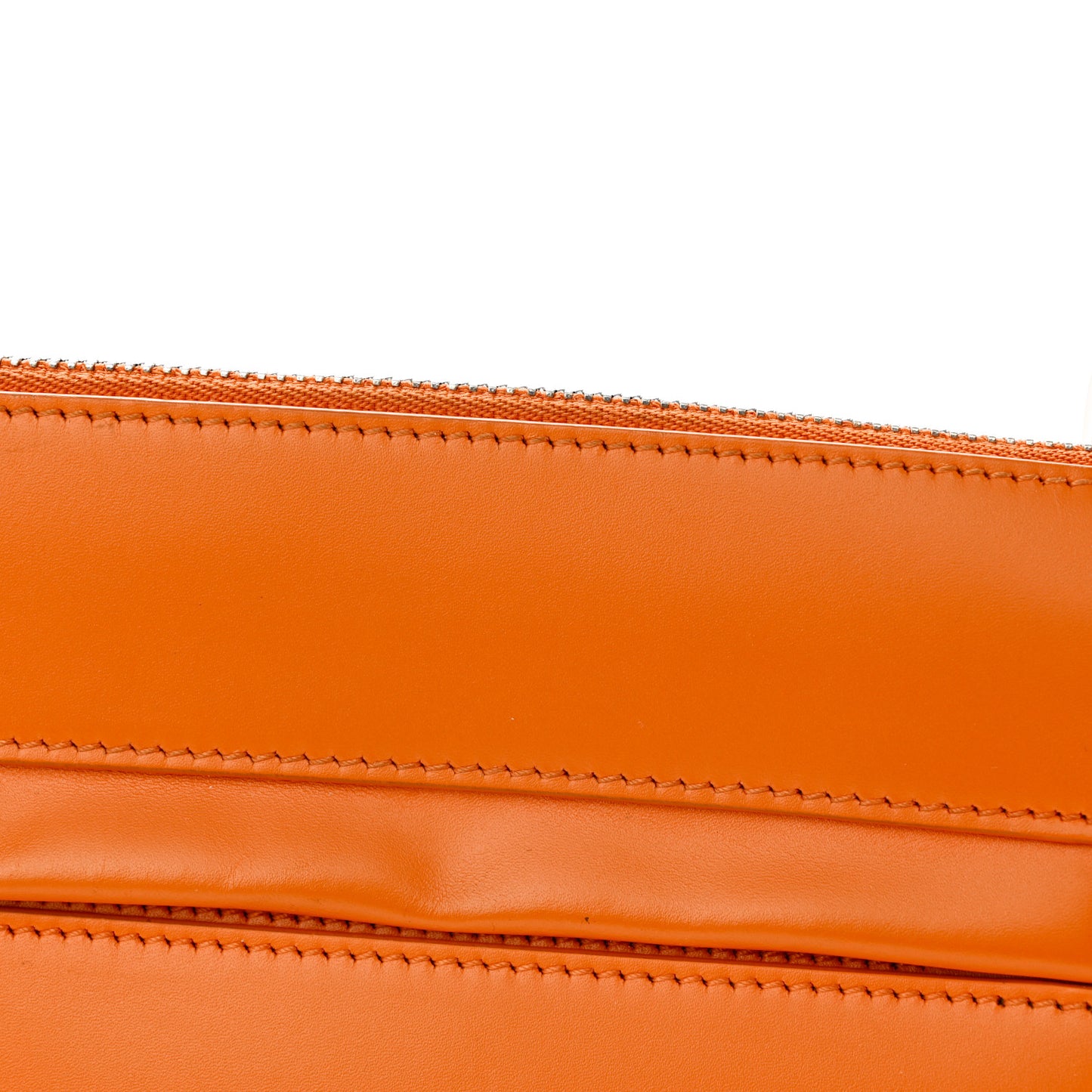 Calfskin Small Olympia Chain Shoulder Bag Orange