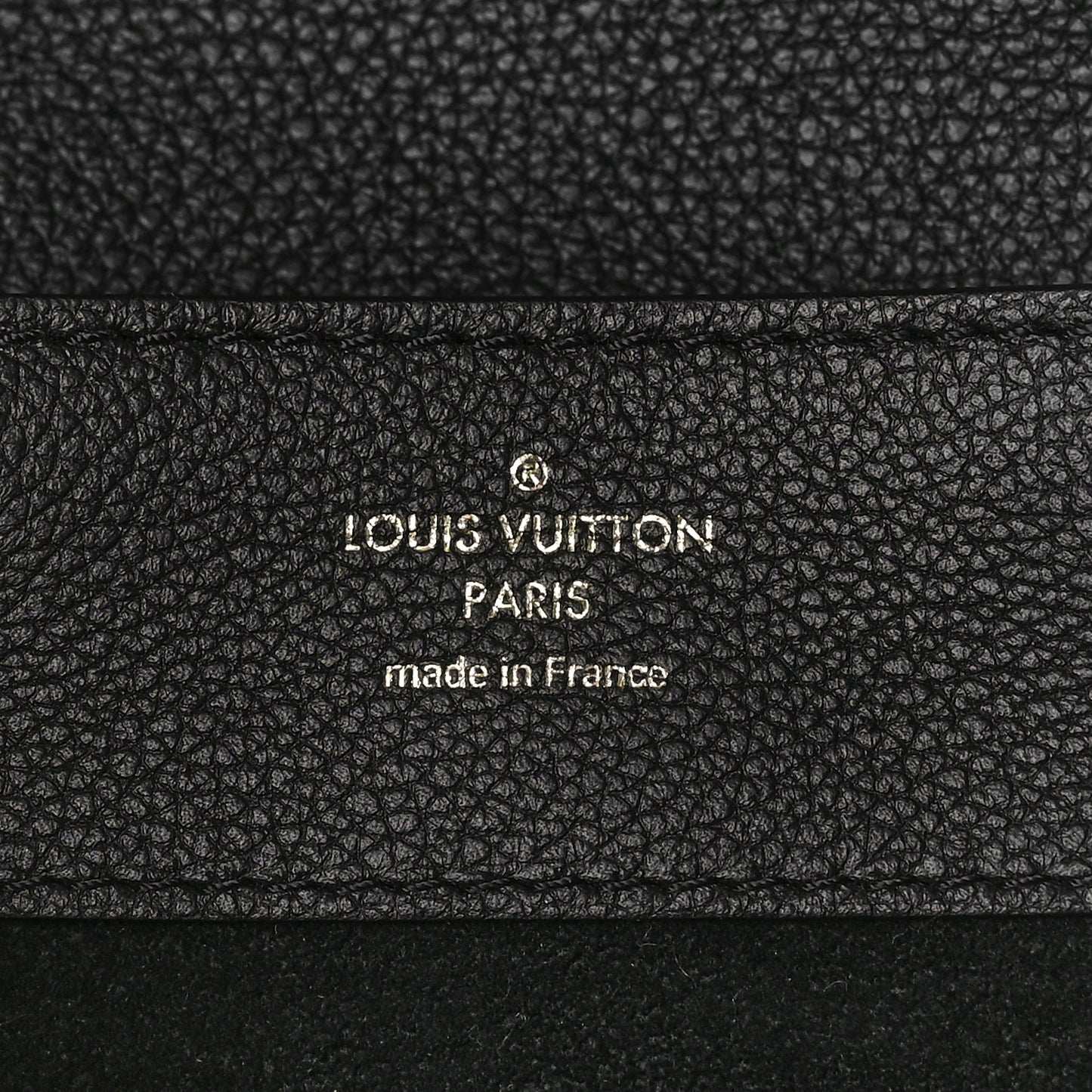 Calfskin Lockme Mini Backpack Black