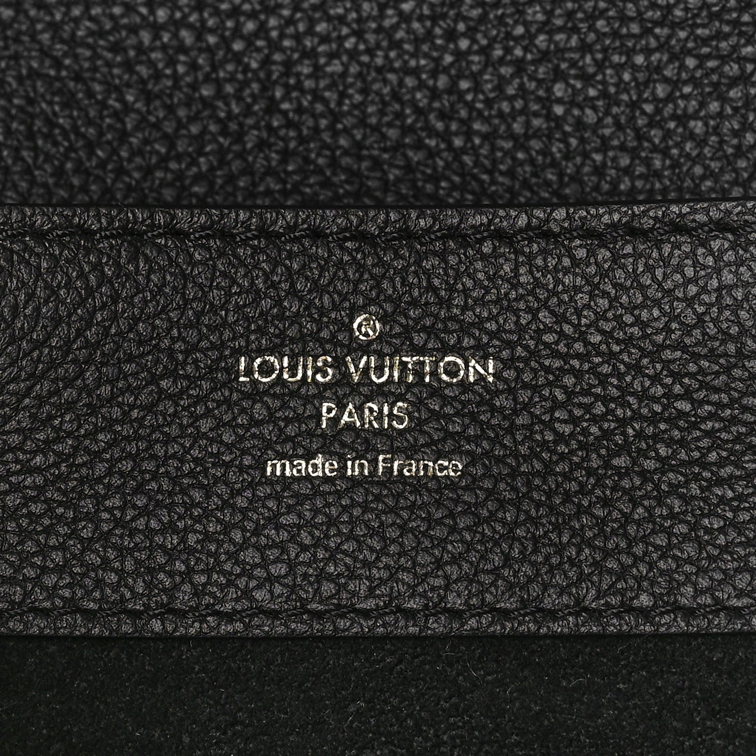 Louis Vuitton Calfskin Lockme Mini Backpack Black 5 of 7