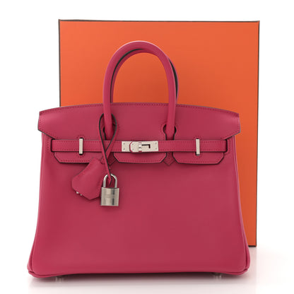 Hermes Swift Birkin 25 Framboise 13 of 13