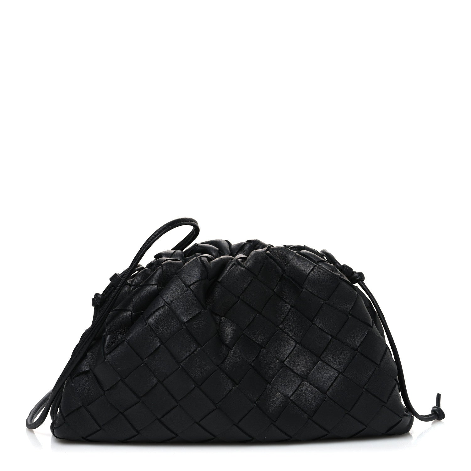 Bottega Veneta Nappa Intrecciato The Mini Pouch Black 1 of 11