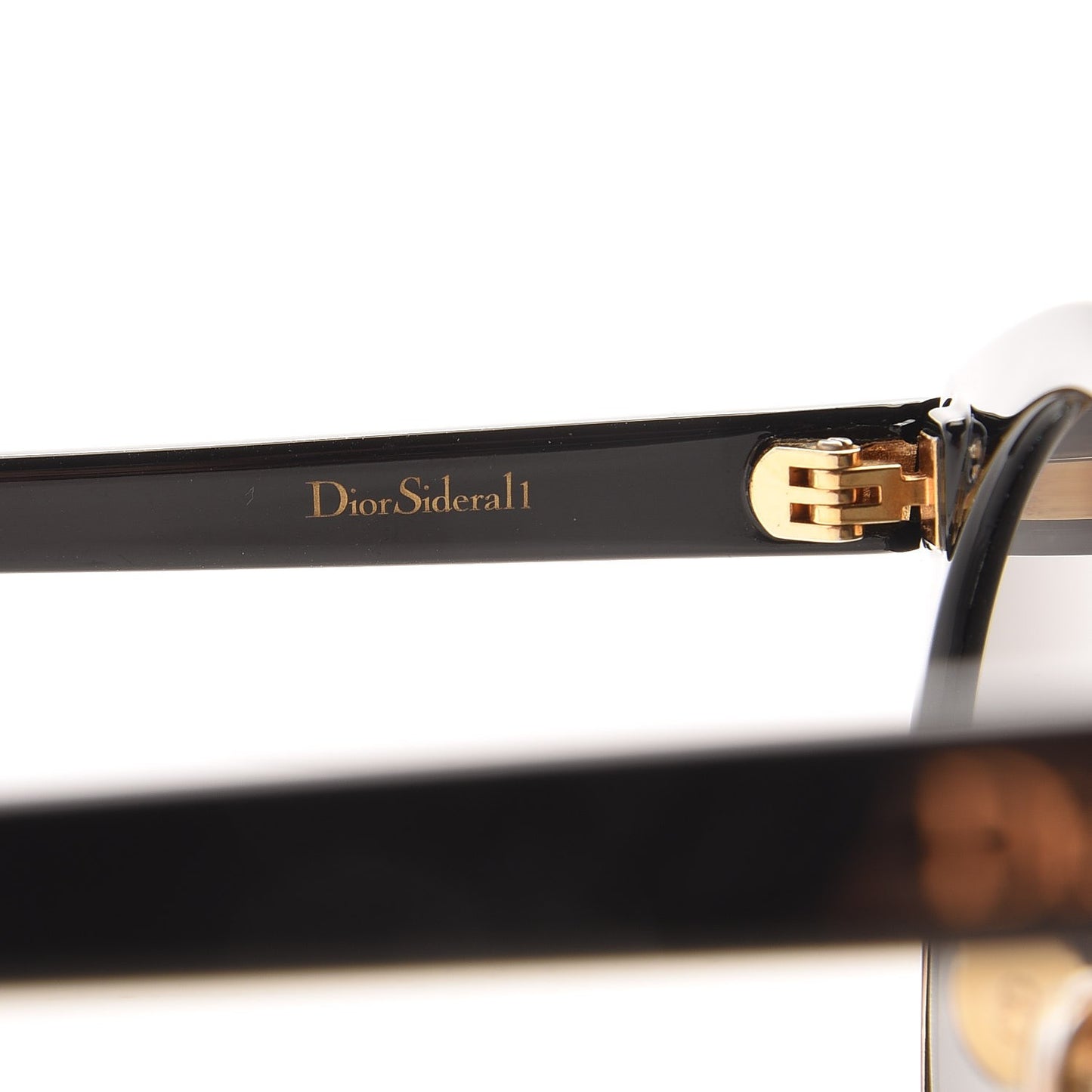 Sideral 1 Sunglasses Black Gold