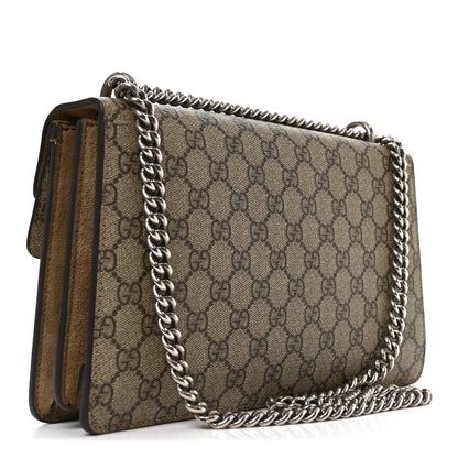 Gucci GG Supreme Monogram Small Dionysus Shoulder Bag Taupe 3 of 10
