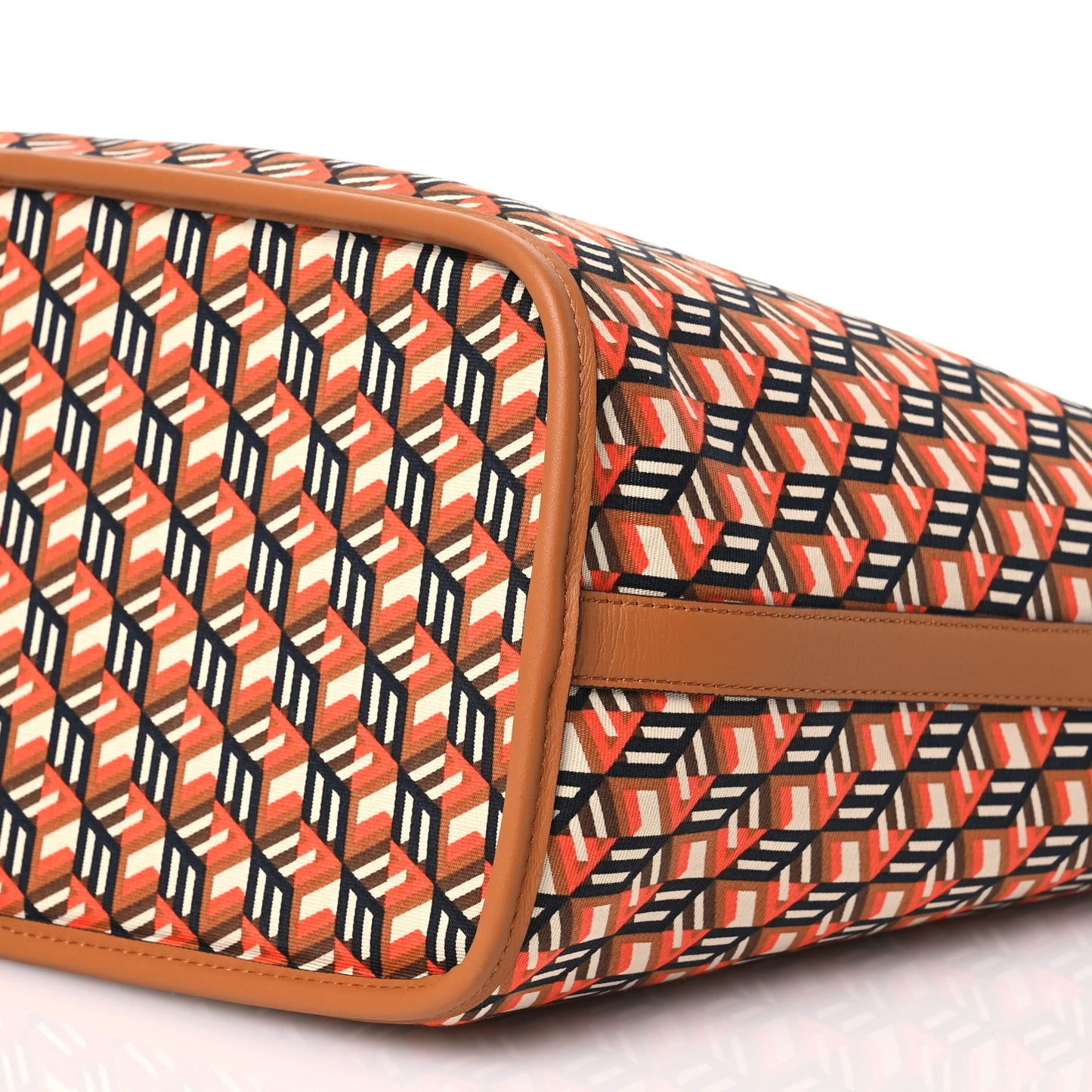 Visetos Medium Liz Reversible Shopper Tote Cognac