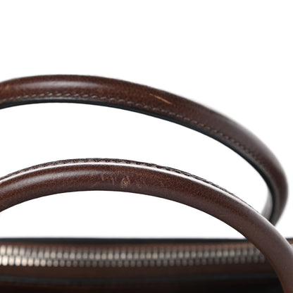 Prada Glace Calf Twin Pocket Tote Bruciato 17 of 18