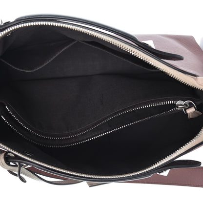 Fendi Vitello Dolce 4 Color Medium By The Way Boston Bag English Rose Latte Multicolor 5 of 7