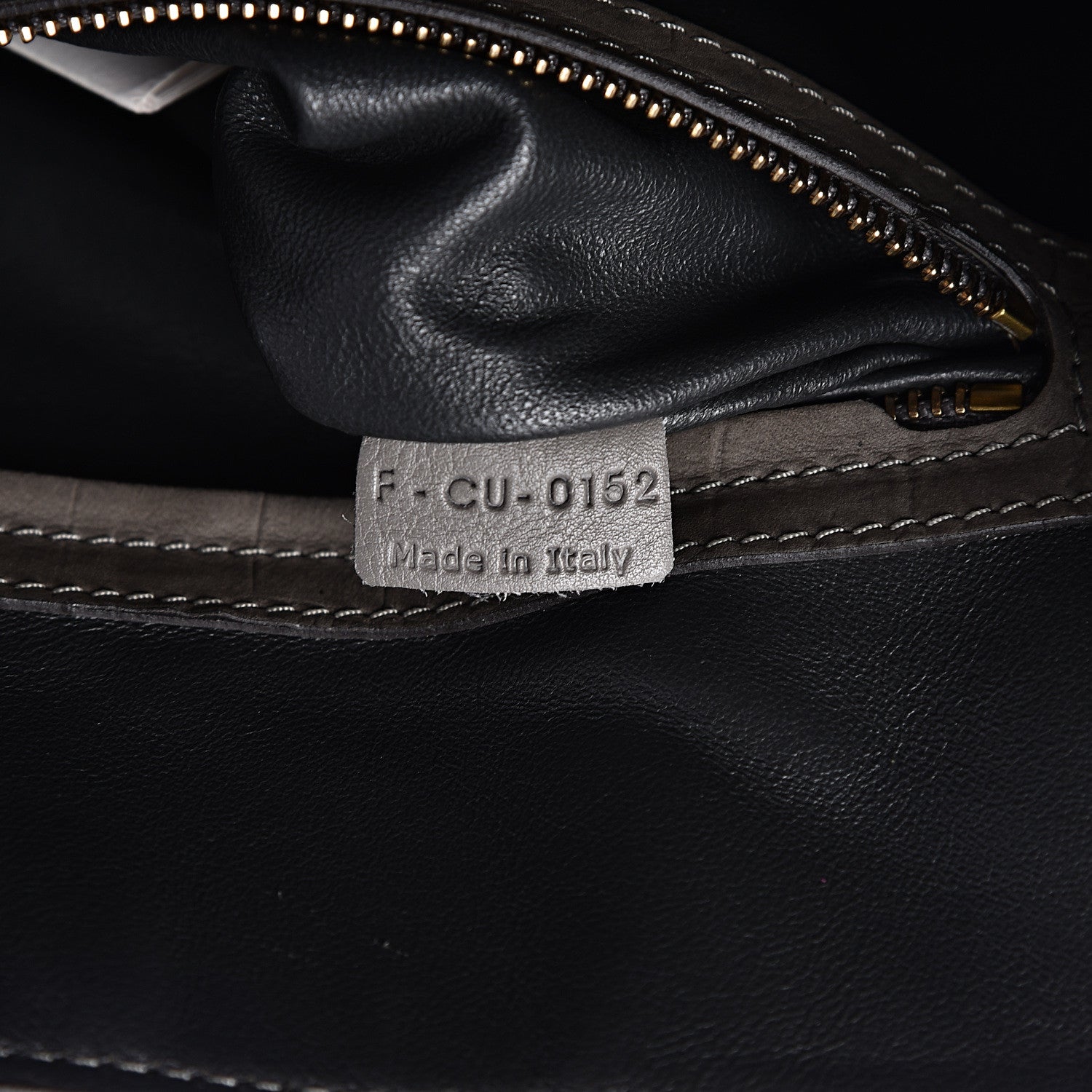 Celine Crocodile Embossed Nubuck Medium Phantom Luggage Grey 6 of 13