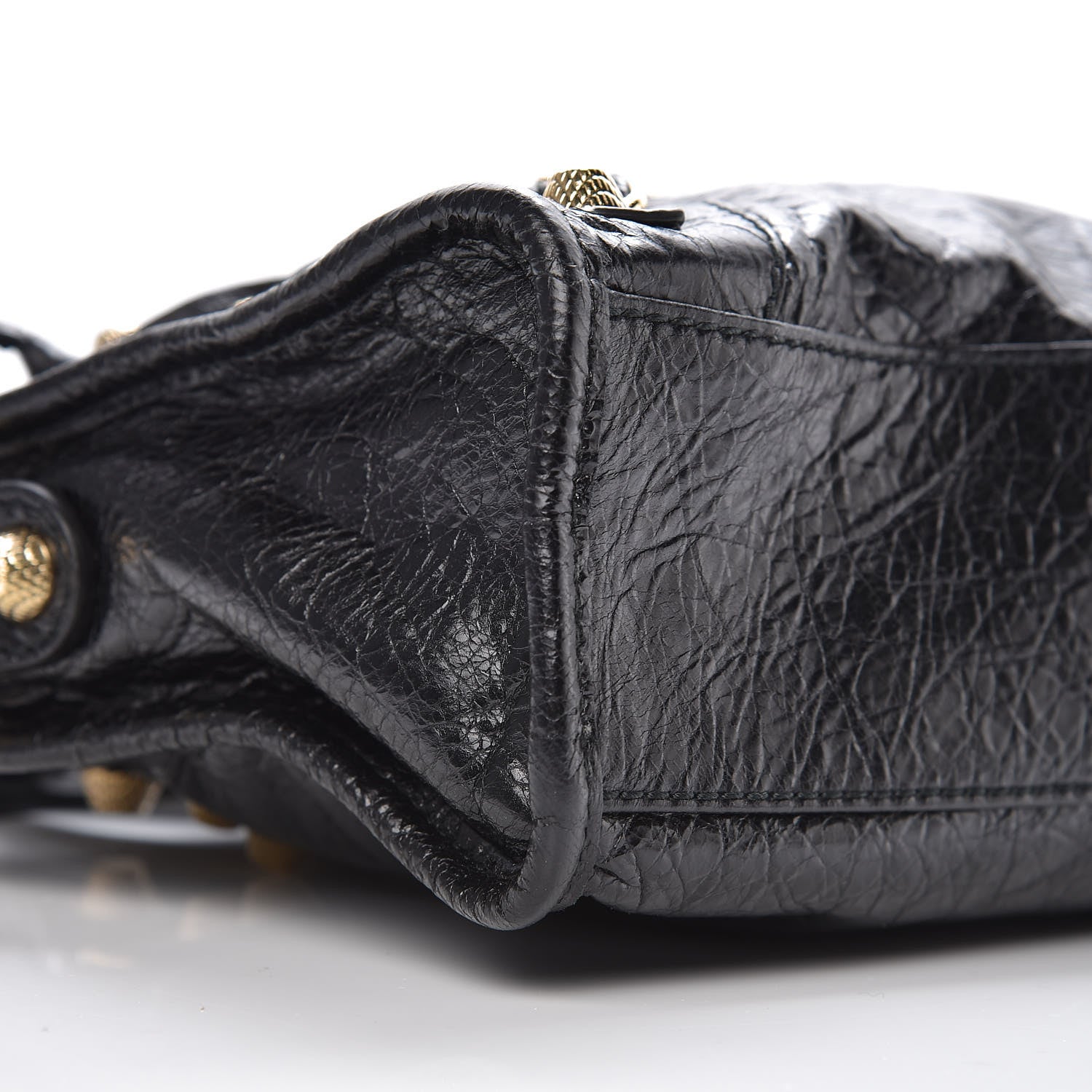Balenciaga Agneau Giant 12 Gold Hardware Mini City Black 8 of 9
