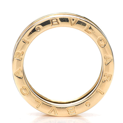 Bulgari 18K Yellow Gold B.Zero1 Three-Band Ring 53 6.5 4 of 5