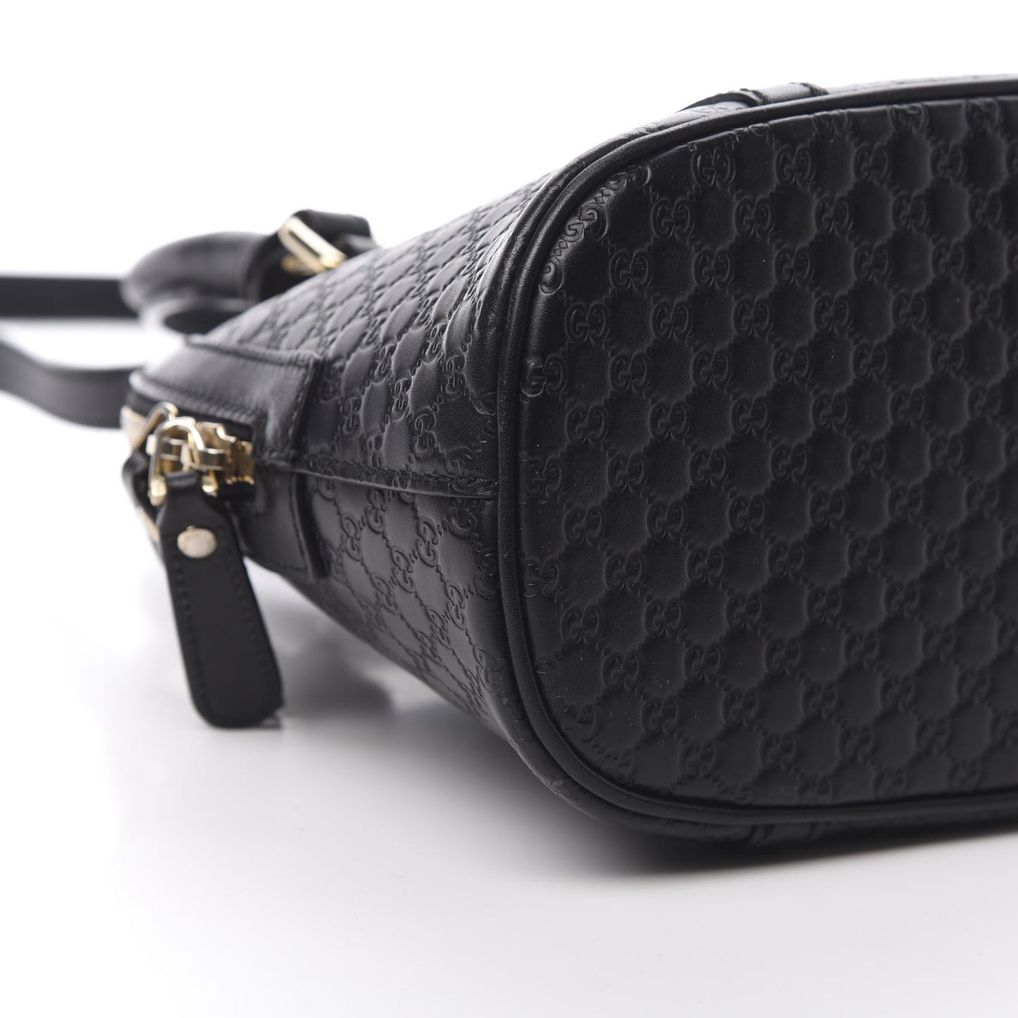 Microguccissima Mini Dome Bag Black