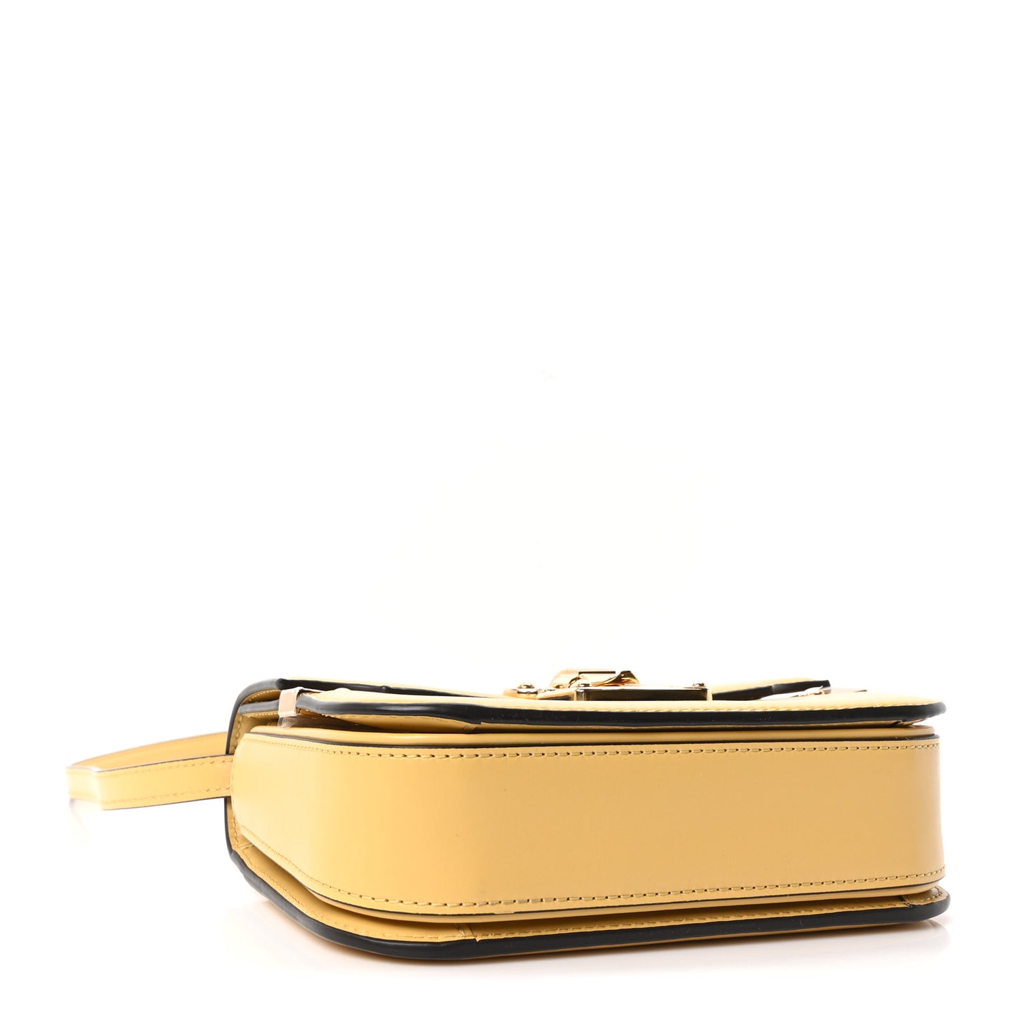 Calfskin Orsay MM Jaune