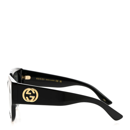 Gucci Acetate Square Frame Sunglasses GG0142SA Black 3 of 7