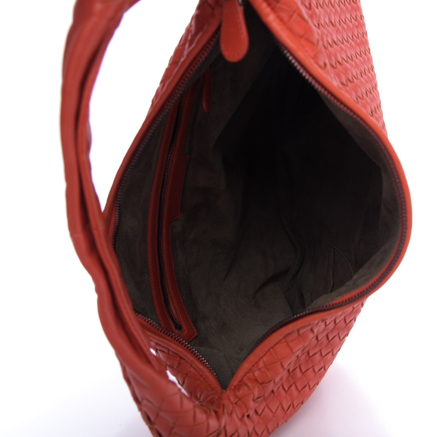 Nappa Intrecciato Large Veneta Hobo Vesuvio