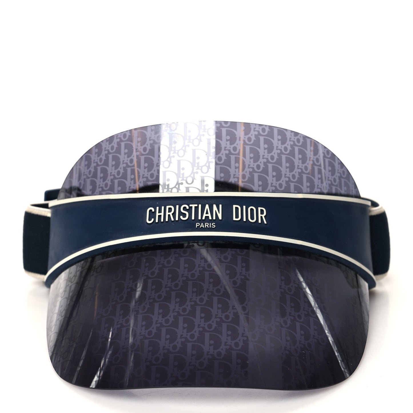 Oblique DiorClub V1U Sun Visor Blue