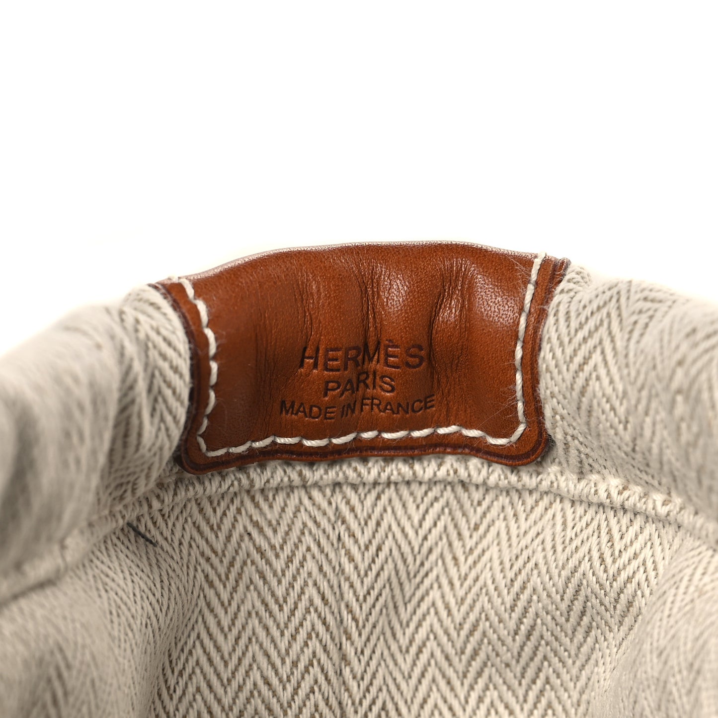 Canvas Barenia Fourbi 25 MM Pouch Naturel Fauve