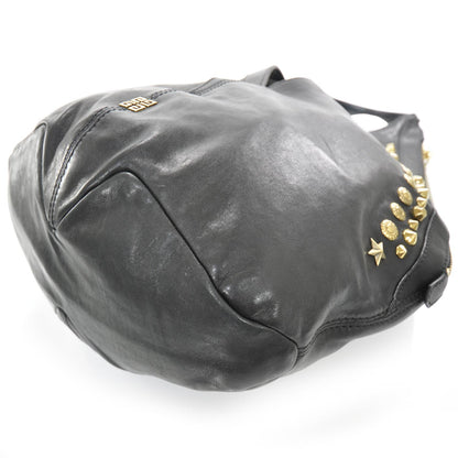 Givenchy Lambskin Studded Tinhan Hobo Black 4 of 9