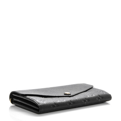 Louis Vuitton Empreinte Sarah Wallet NM Black 4 of 6