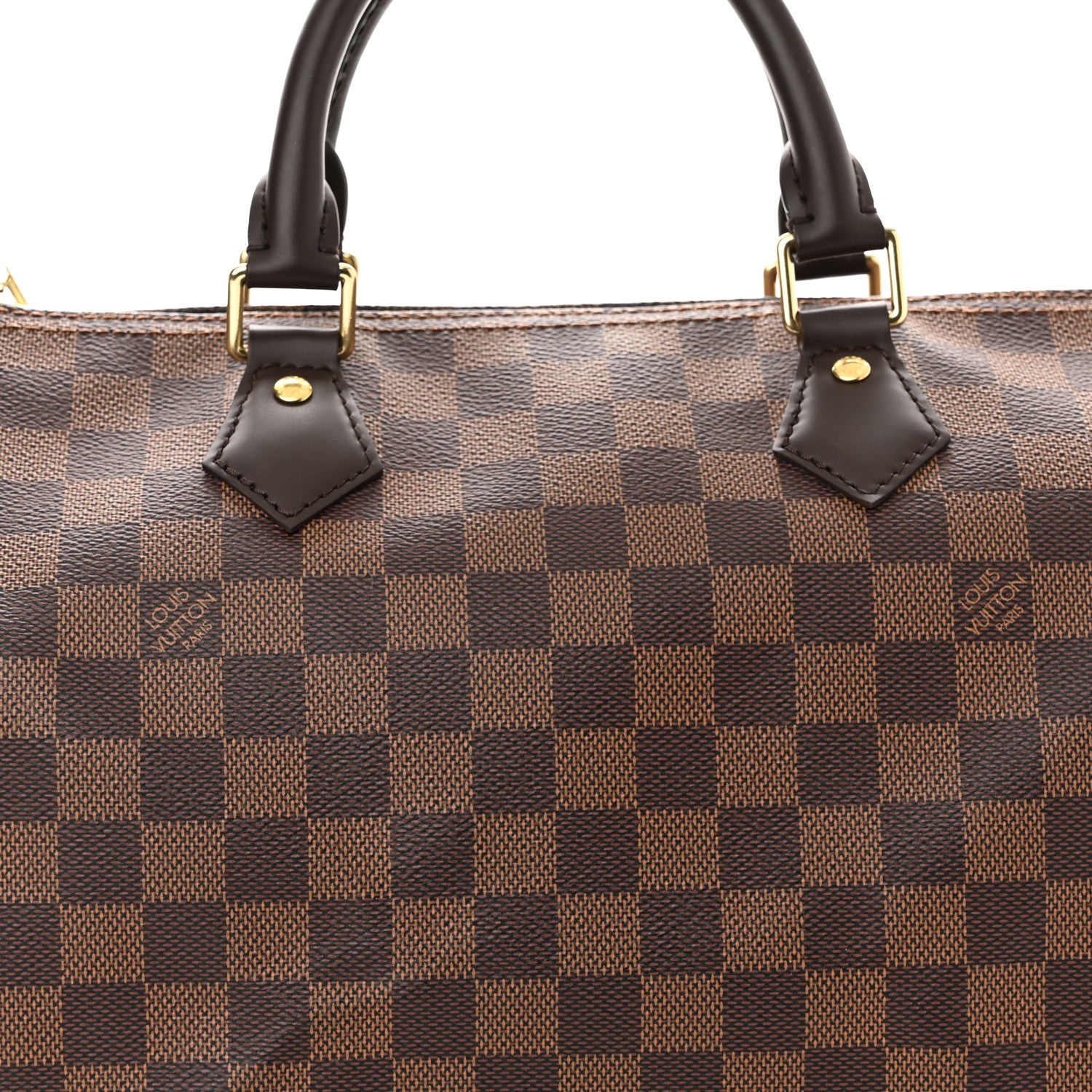 Louis Vuitton Damier Ebene Speedy Bandouliere 30 7 of 9