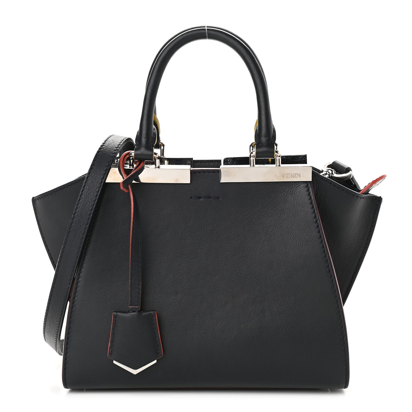 Vitello Dolce Mini 3jours Tote Blue Notte